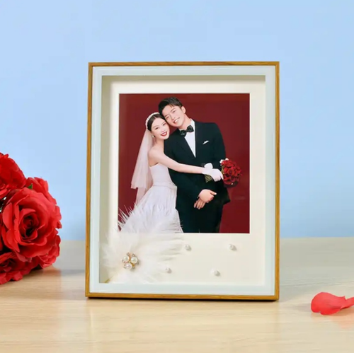 Luxury Picture Frame Speaker – Premium Wood & Cotton Material, High-Quality Audio, Smart Home & Commercial Audio-Visual Decor Solution