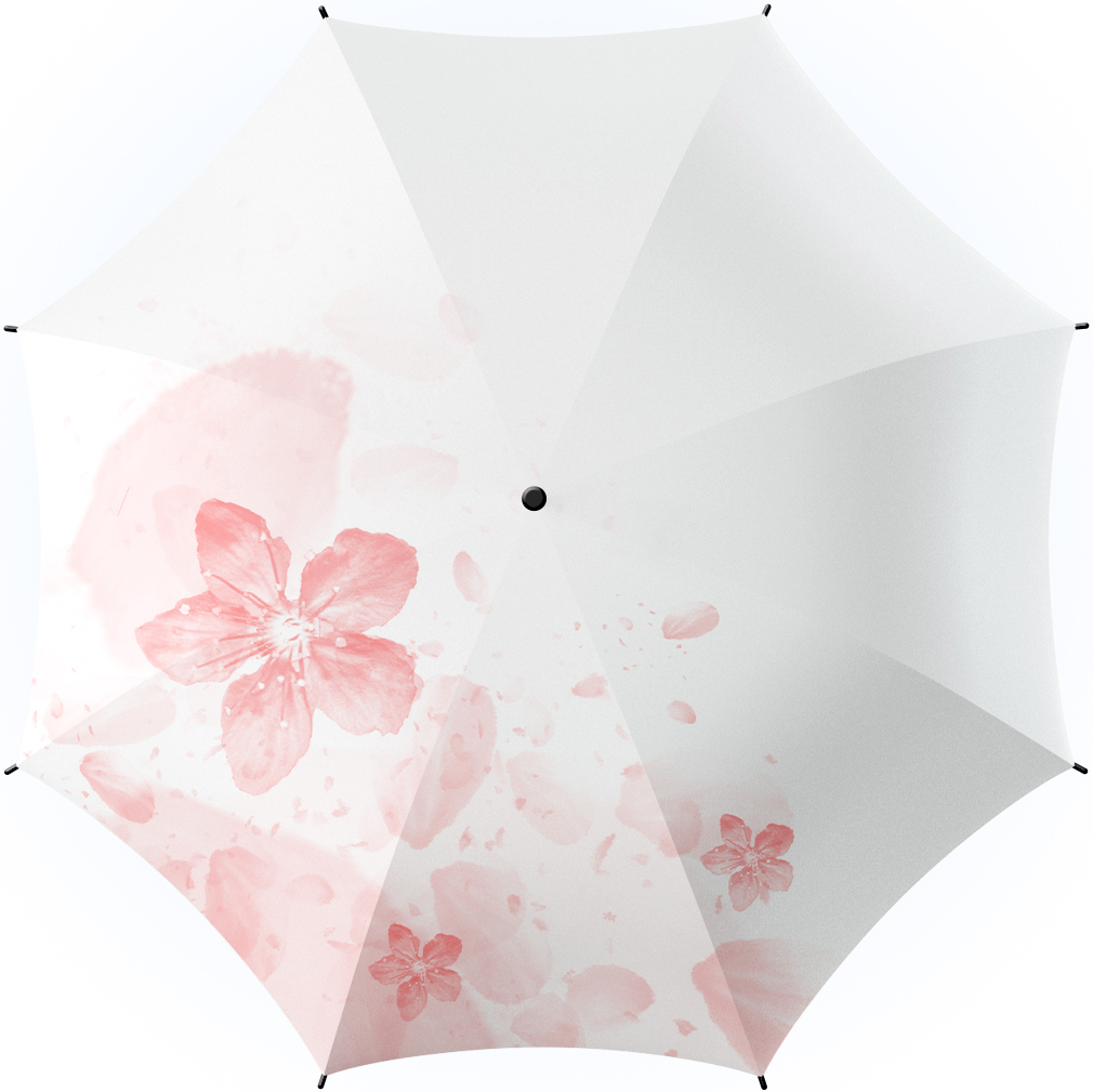 Artisan Chinese Ink Wash Sun & Rain Umbrella Sun Protection&Rainproof