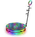 Glass Abyss Light Box Style 360° Photo Booth Slow Motion Rotating Selfie Dynamism Video Photography