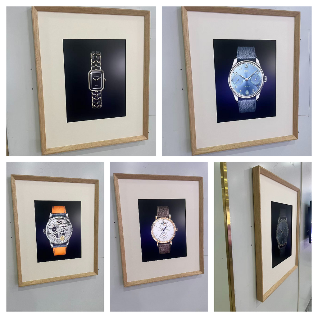 Luxury Picture Frame Speaker – Premium Wood & Cotton Material, High-Quality Audio, Smart Home & Commercial Audio-Visual Decor Solution