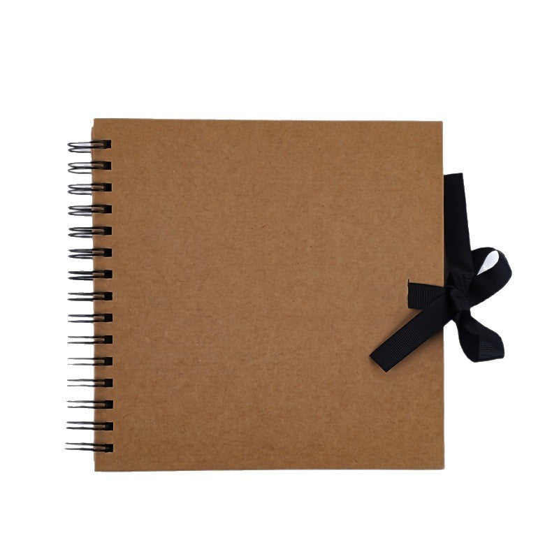 8*8 Inches Guest Book Kraft DIY Photo album Scrapbook